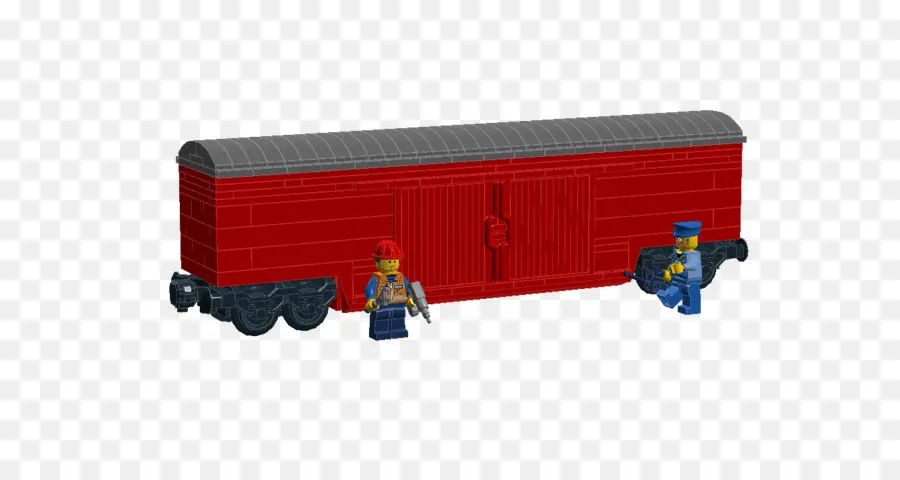 Vagão De Trem Vermelho，Lego PNG