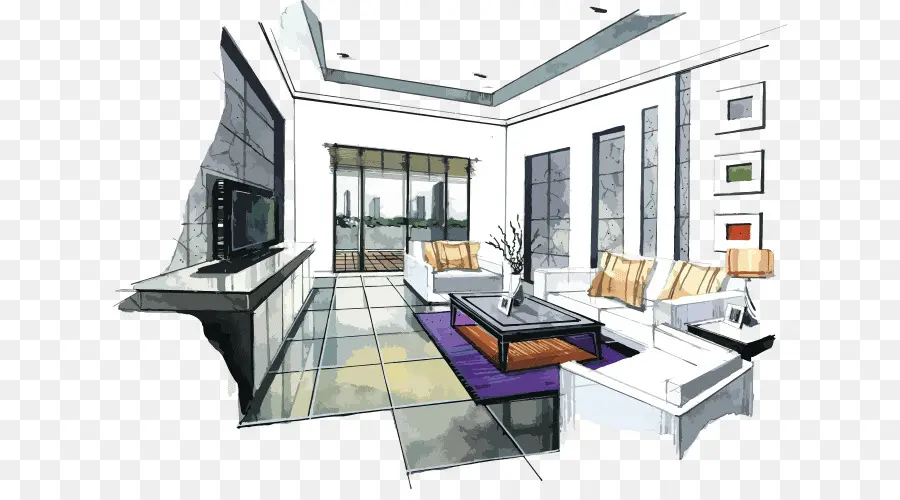 Design De Interiores Serviços De，Desenho PNG