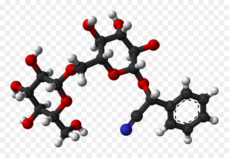 Amygdalin，Glicosídeo PNG