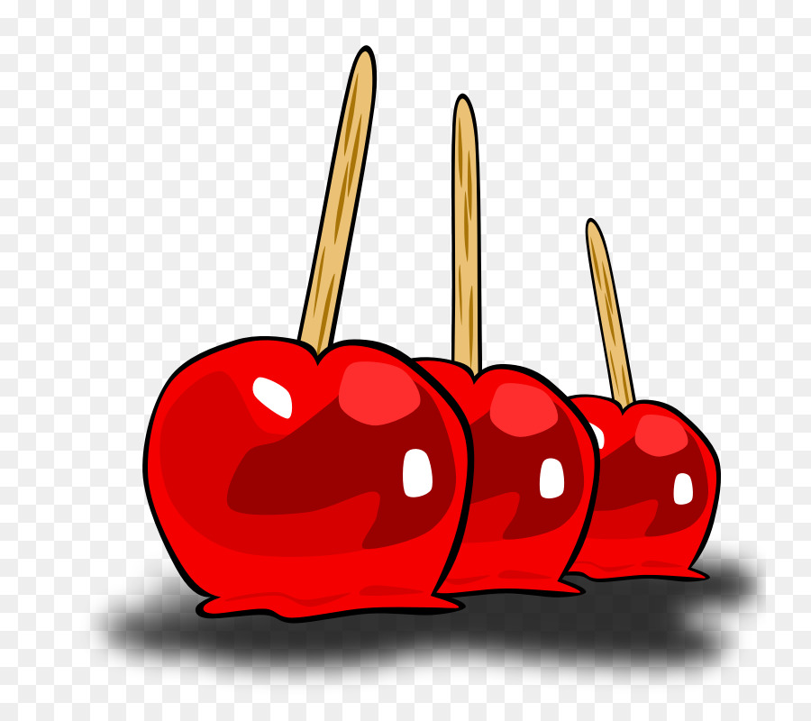 Candy Apple，Caramel Apple PNG