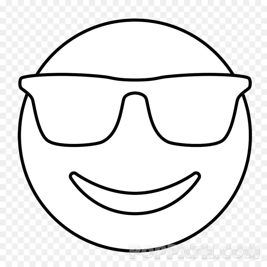 Emoji Legal，Óculos De Sol PNG