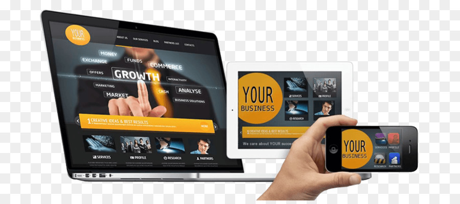 Responsive Web Design，Desenvolvimento Web PNG