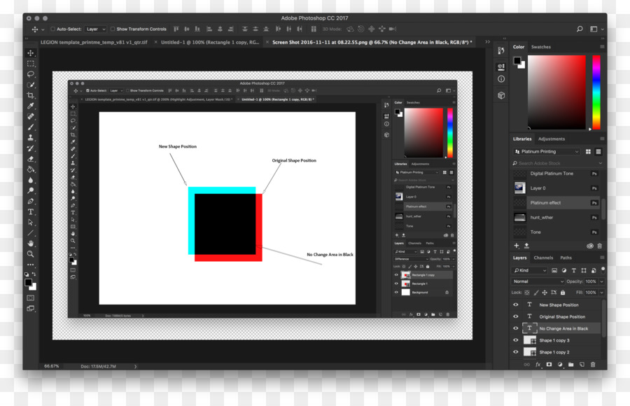Os Modos De Mistura，O Adobe Imageready PNG