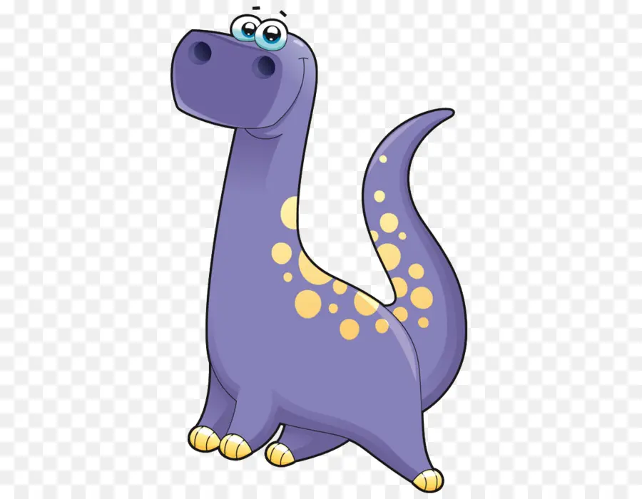 Dinossauro Azul，Desenho Animado PNG