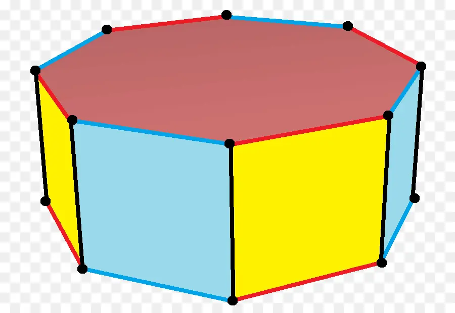 Octógono 3d，Geometria PNG