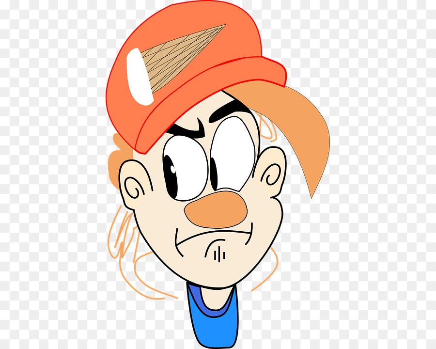 Menino Dos Desenhos Animados，Boné PNG