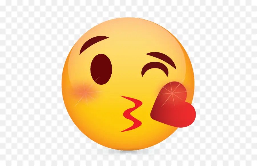 Beijando Emoji，Face PNG