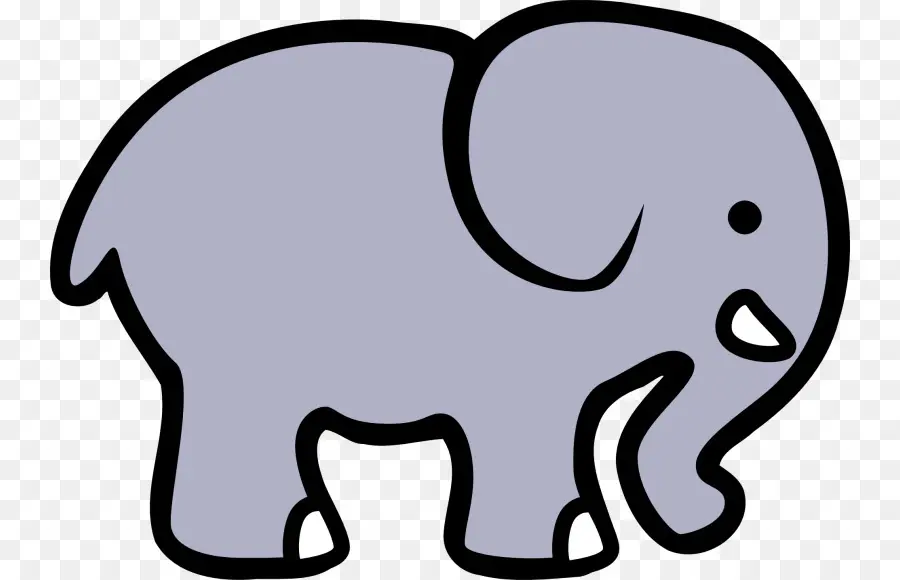 Elefante，Desenho PNG