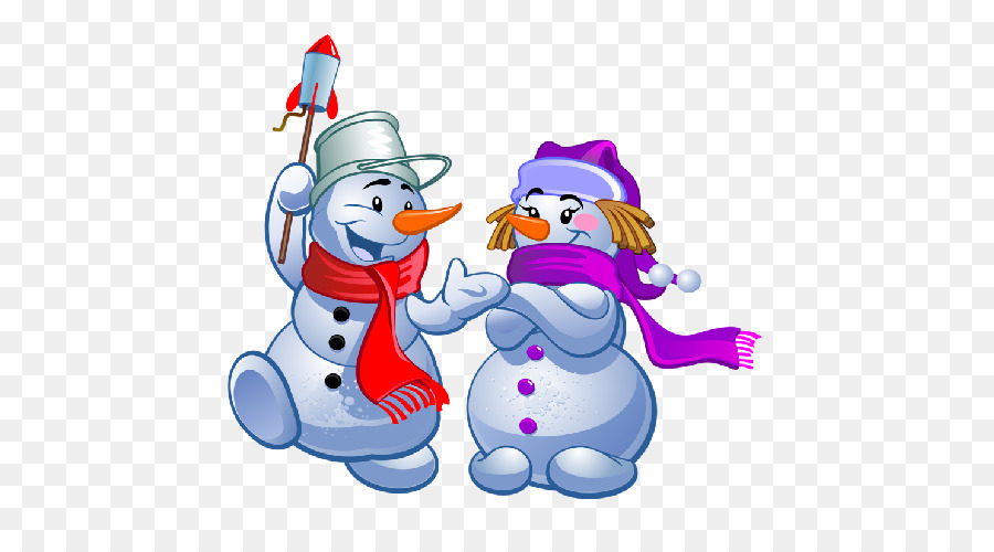 Urso E Boneco De Neve，Inverno PNG