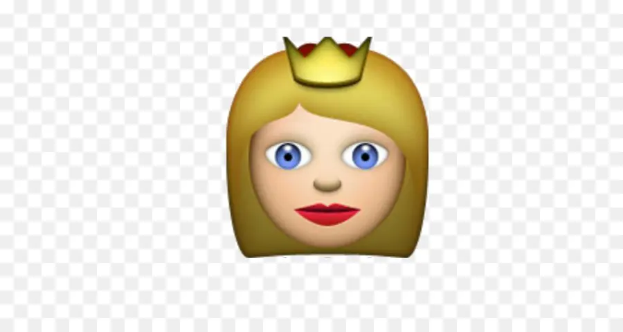 Princesa Emoji，Coroa PNG