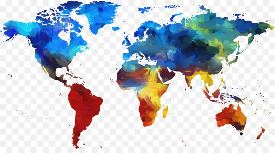 Mapa Mundial，Países PNG