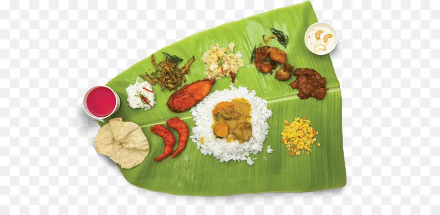 Sadhya，Platter PNG