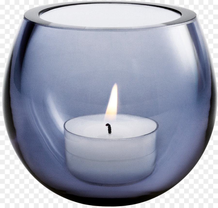 Vela Tealight，Suporte De Vidro PNG