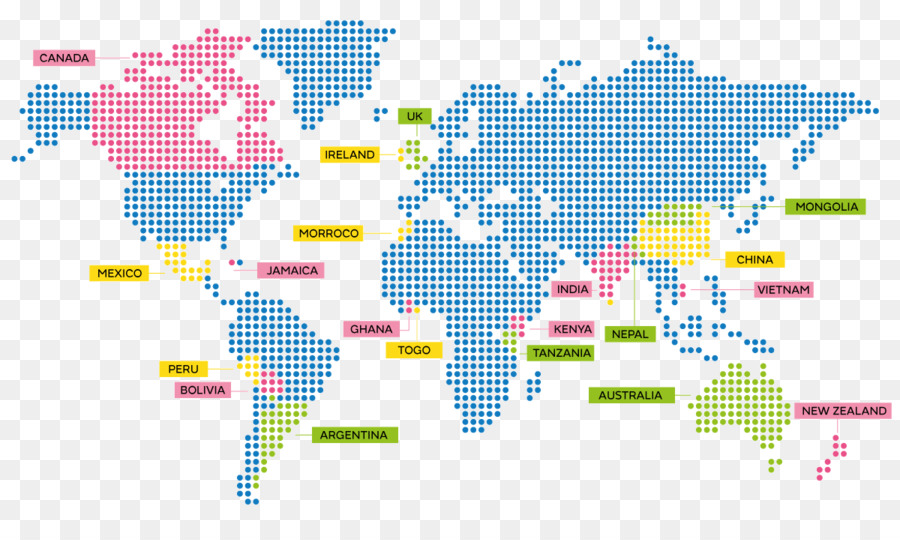 Mapa Mundial，Continentes PNG