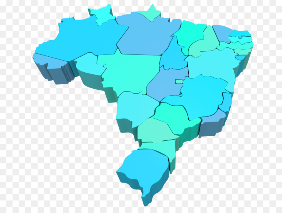 Mapa Do Brasil，Regiões PNG