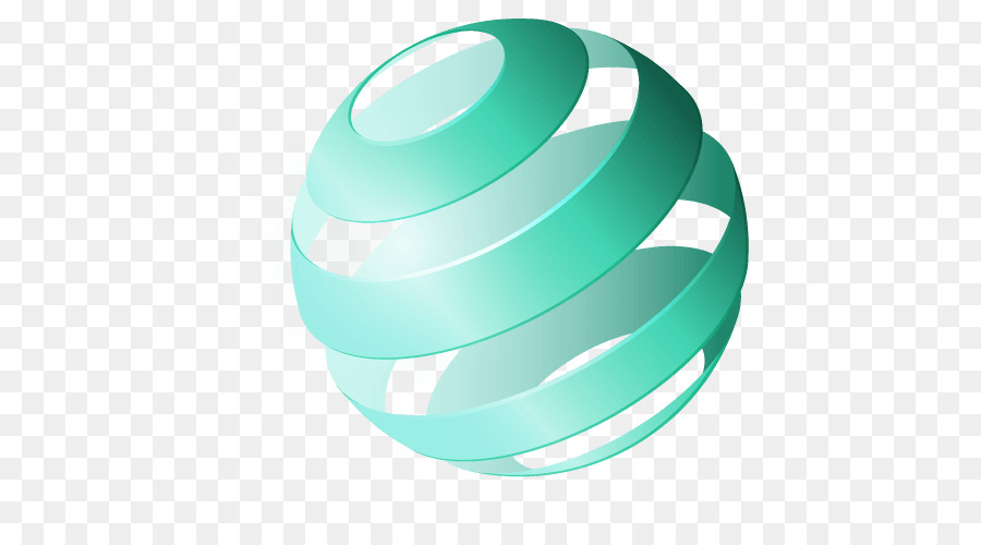 Esfera Verde，3d PNG