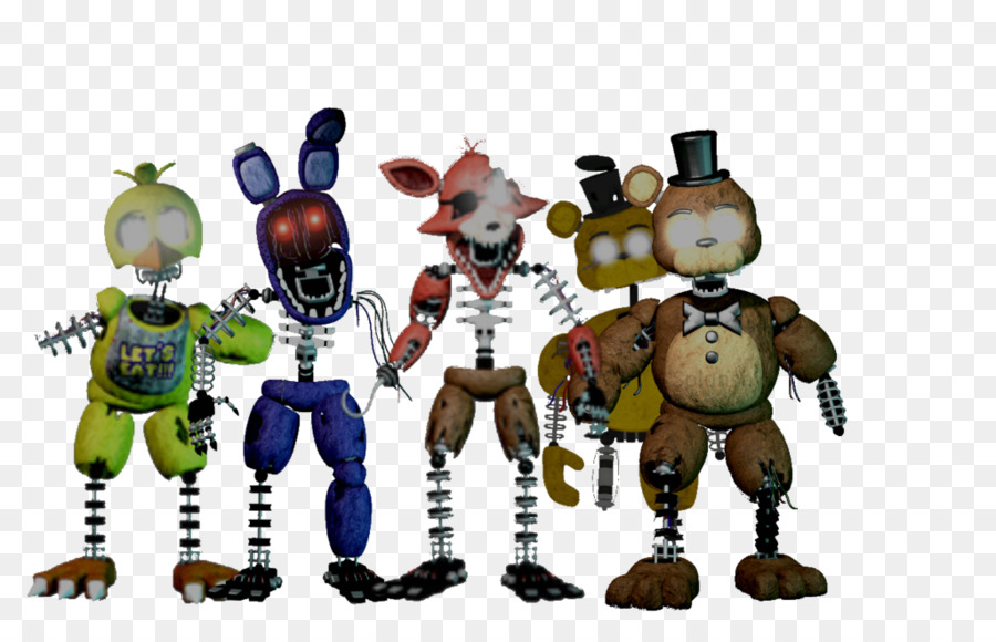 Cinco noites no Freddy 2 Cinco noites no Freddy 3 , ,  carnivoran, desenhos animados, animatronics png