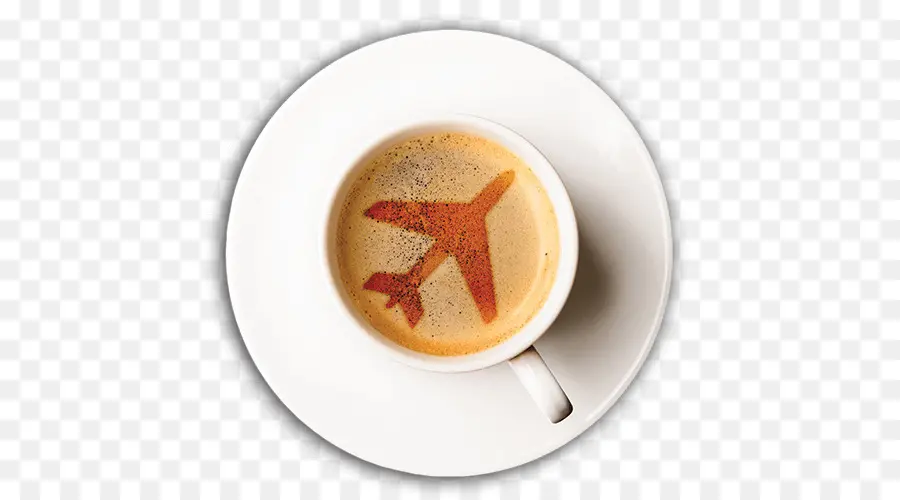 Xícara De Café，Avião PNG