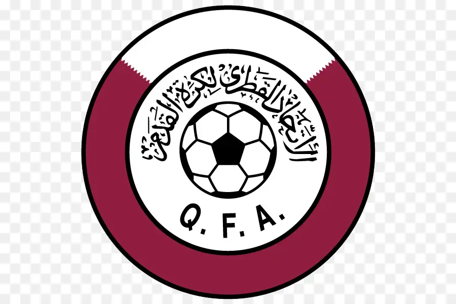 Logotipo Da Associação De Futebol Do Catar，Qfa PNG