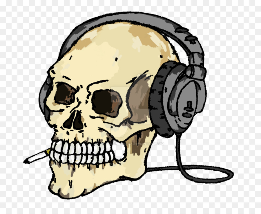 Fones De Ouvido，Crânio PNG