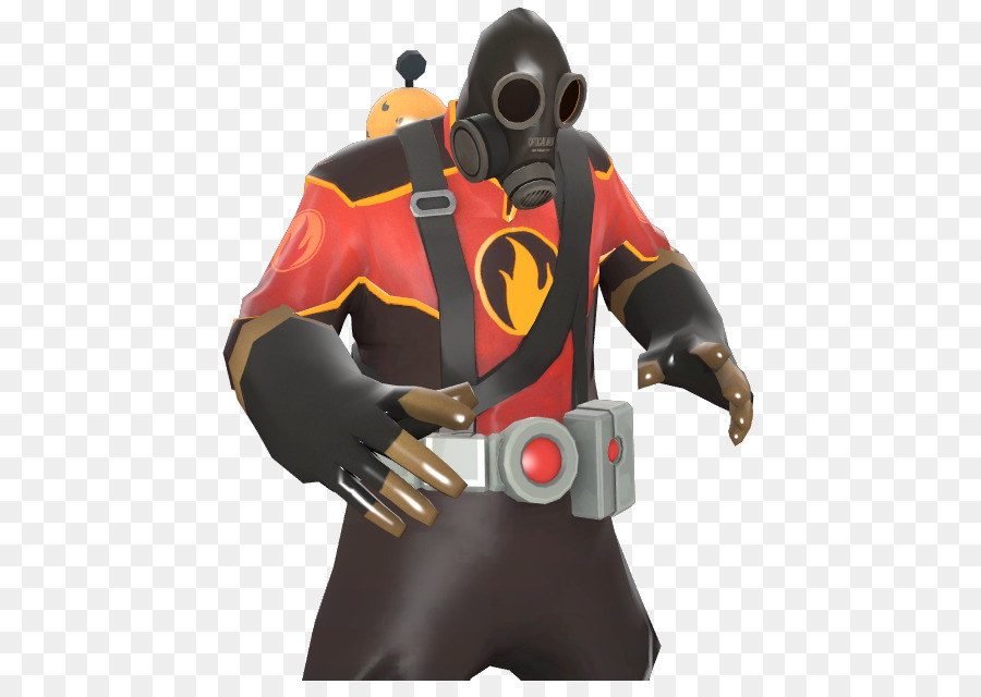 Personagem Pyro Vermelho，Máscara De Gás PNG