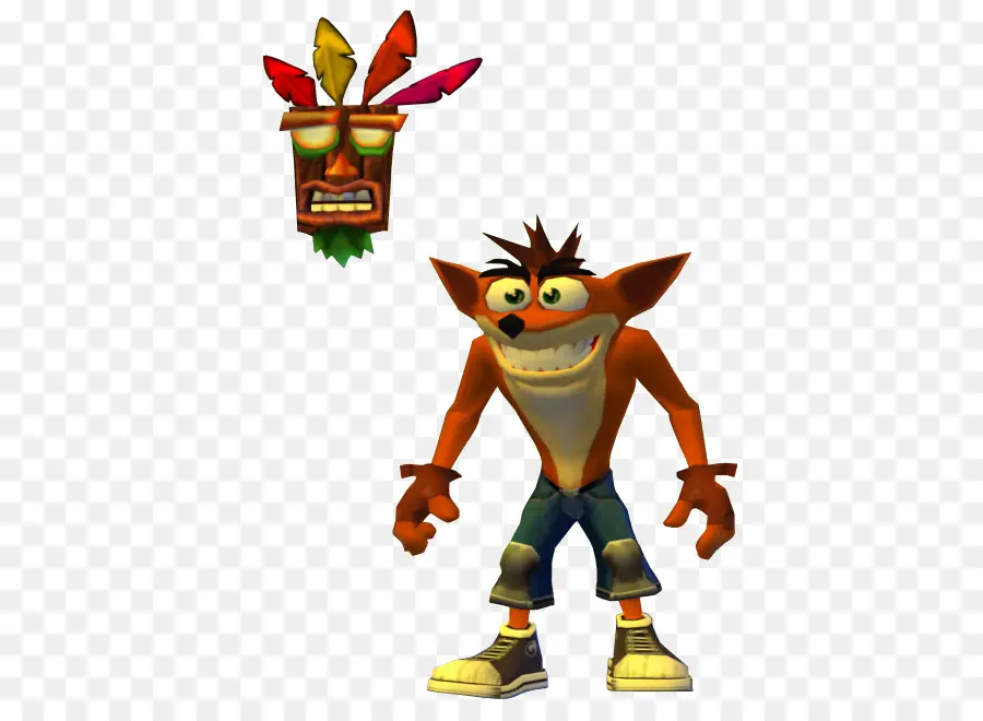 Bater Bandicoot，Videogame PNG