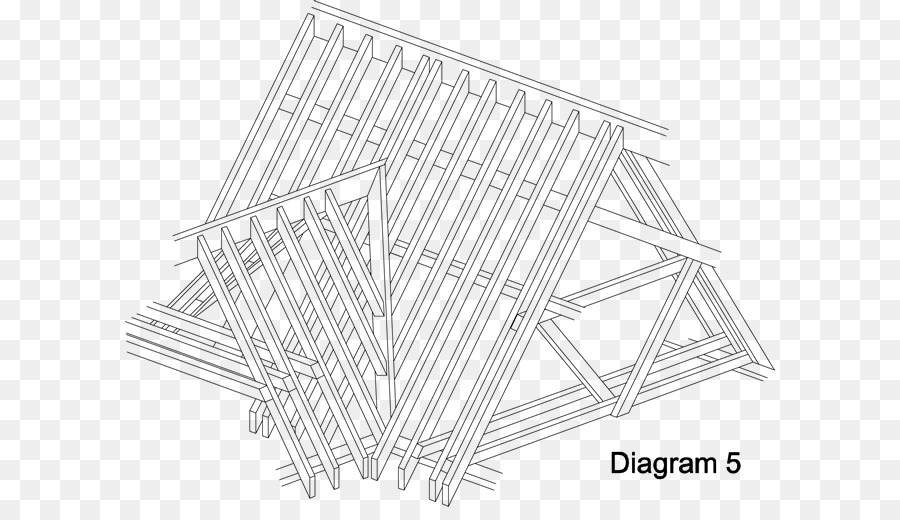 Diagrama Do Telhado，Estrutura PNG