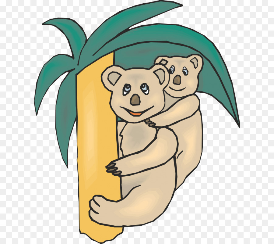 Koala，Guaxinim PNG