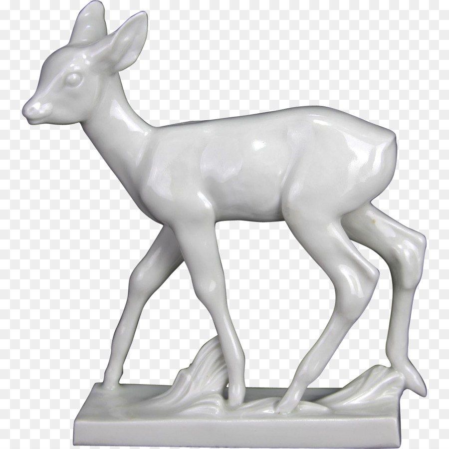 Estátua De Cervo，Animal PNG