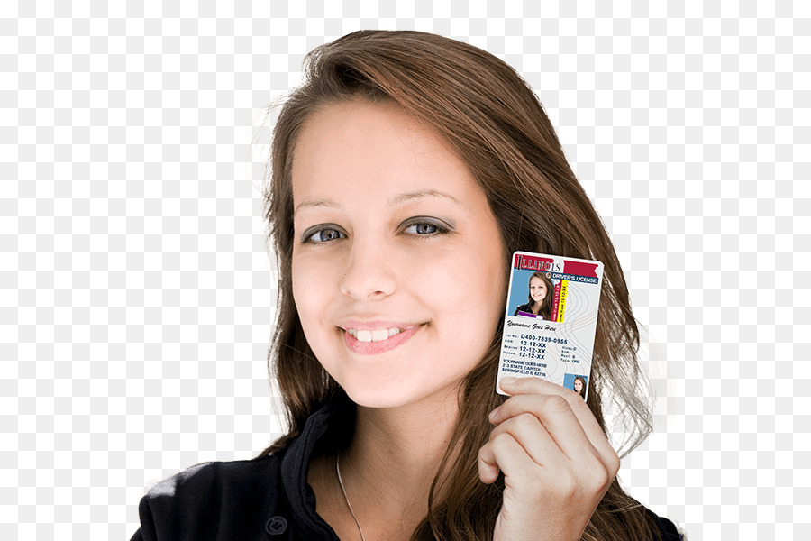 Mulher Segurando Identidade，Mulher PNG