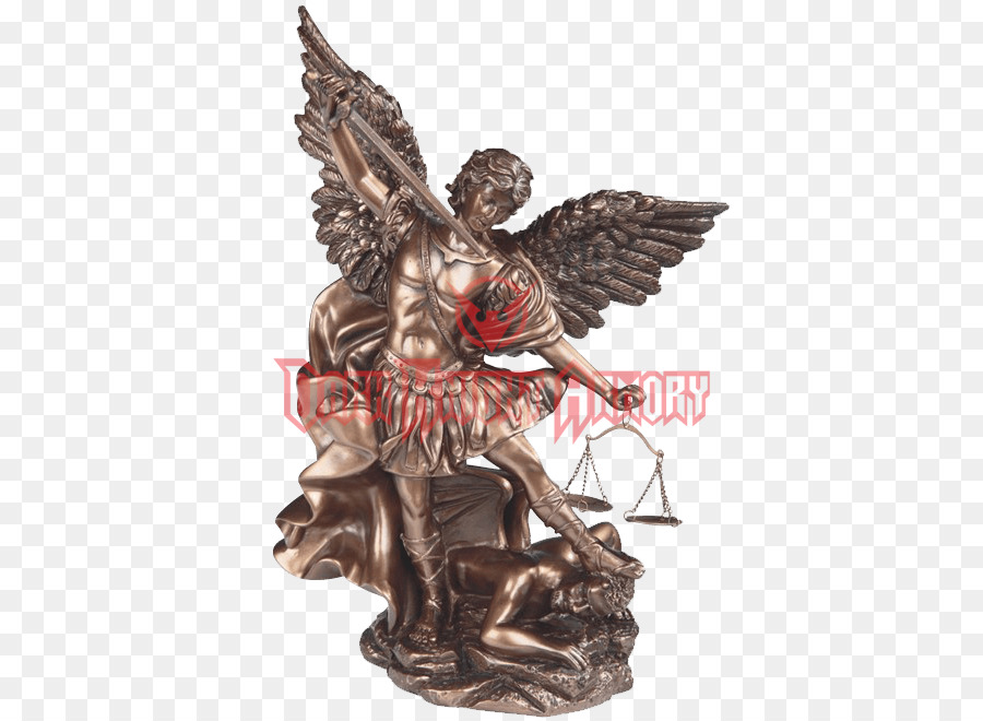 Michael，Escultura Em Bronze PNG