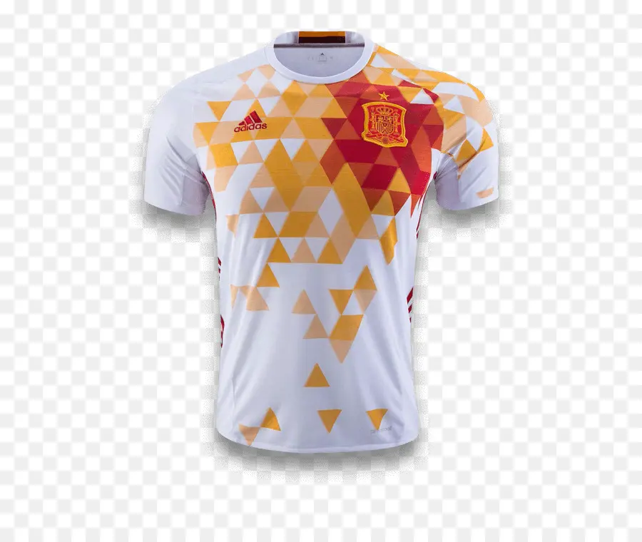 Camisa De Futebol，Espanha PNG