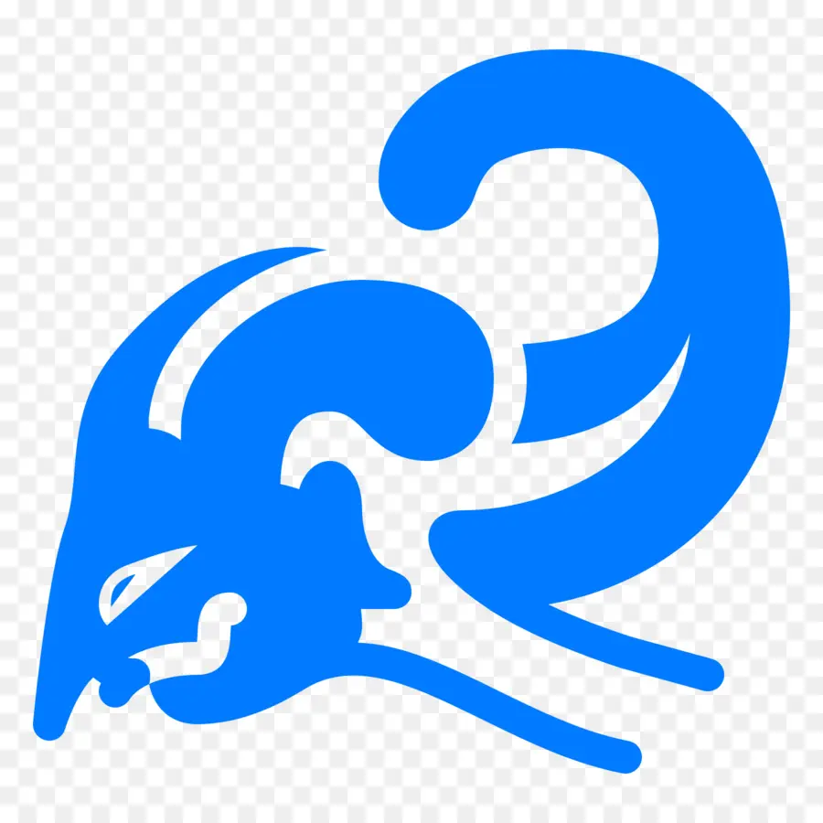 Logotipo Animal Azul，Animal PNG