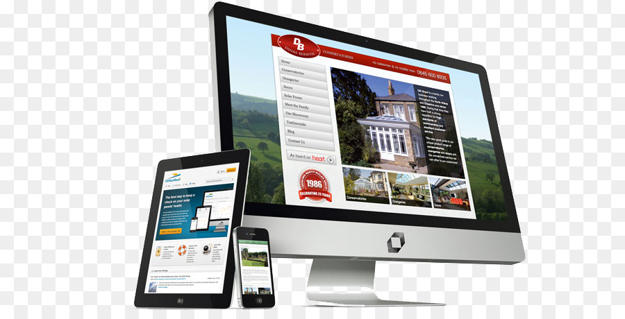 Desenvolvimento Web，Responsive Web Design PNG