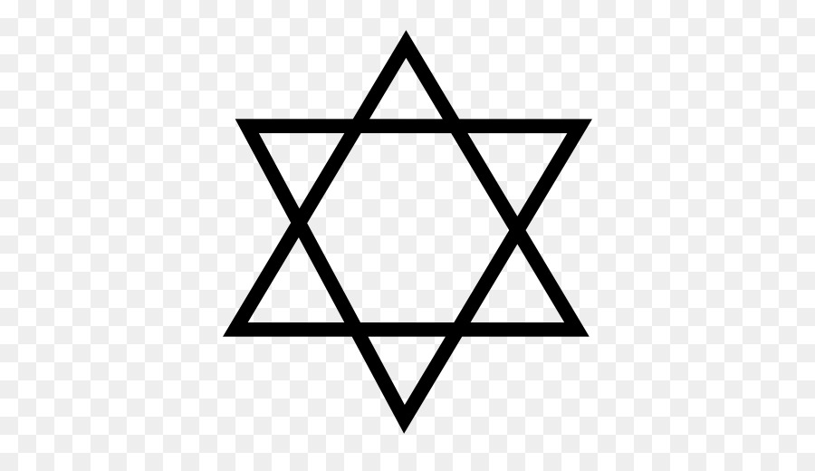 Estrela De Davi，Judaico PNG