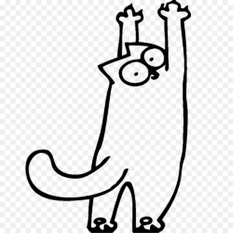 Gato，Desenho Animado PNG