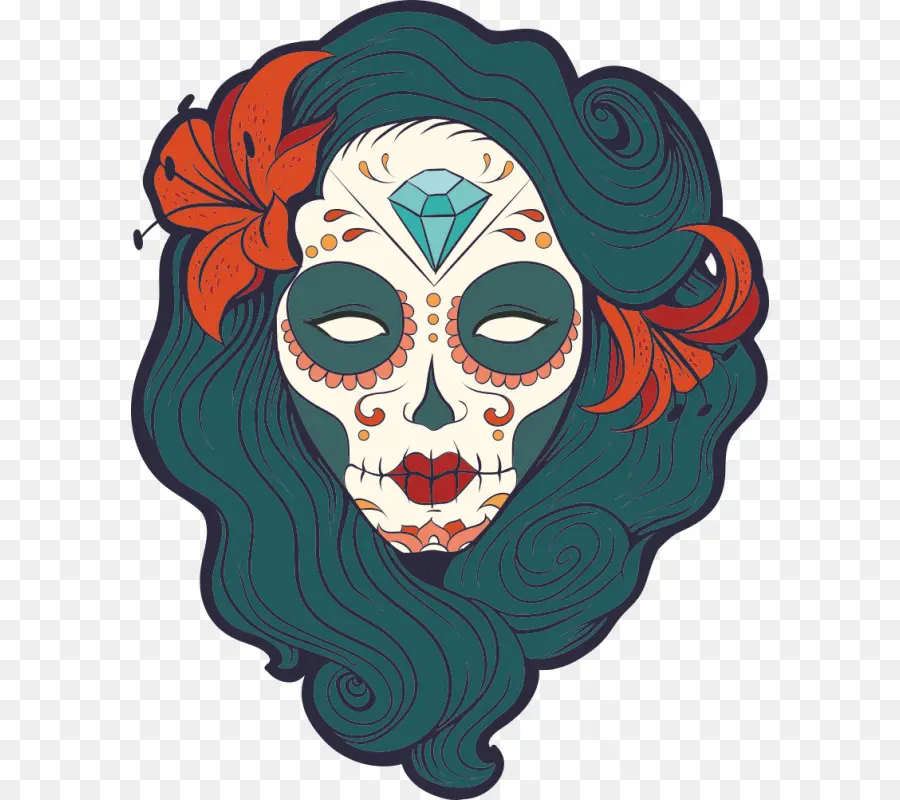 Calavera，La Calavera Catrina PNG