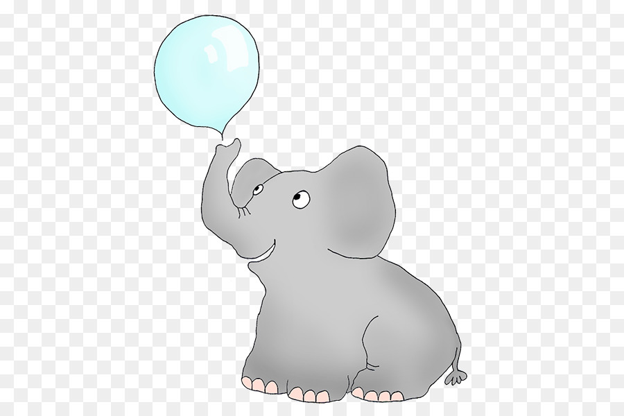 Elefante，Balão PNG