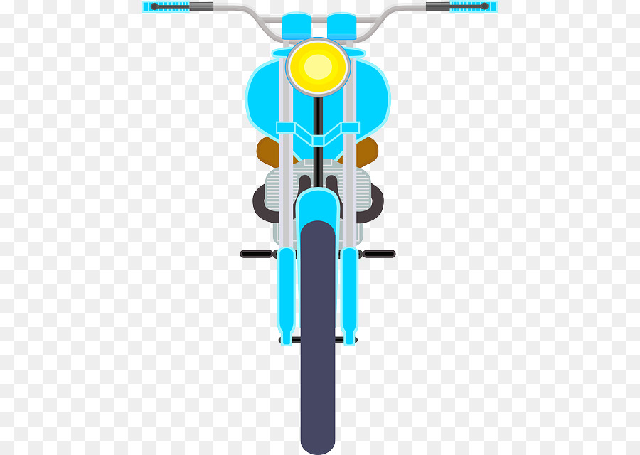 Motocicleta Azul，Bicicleta PNG