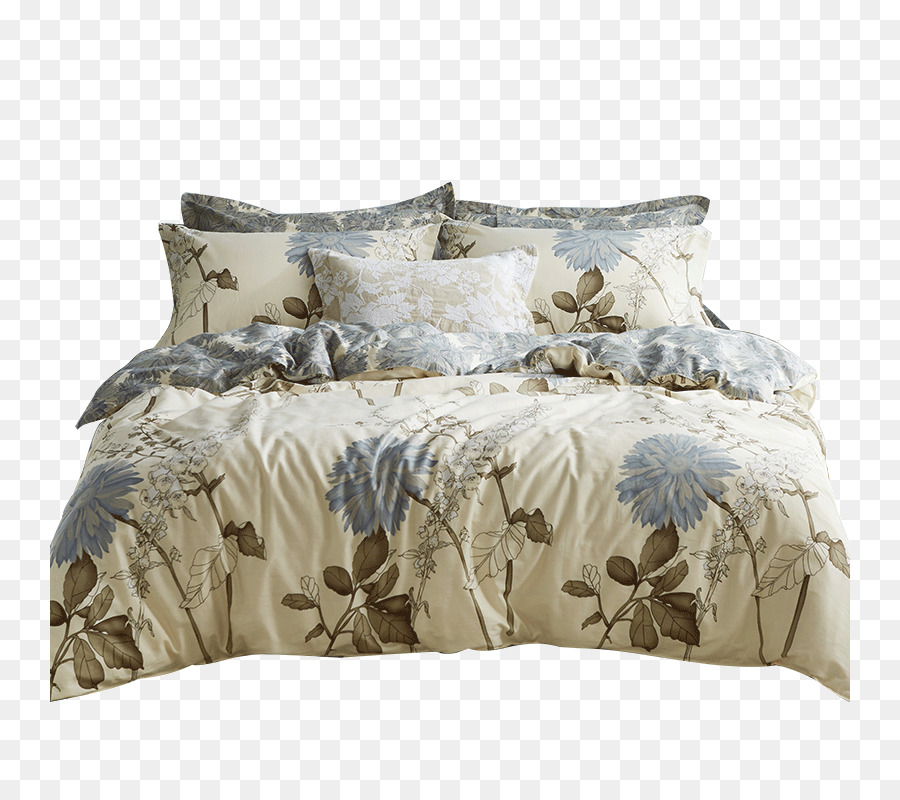 Roupa De Cama Floral，Cama PNG