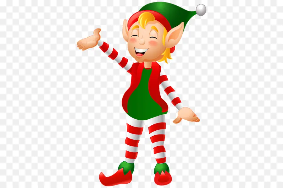 Christmas Elf，Papai Noel PNG