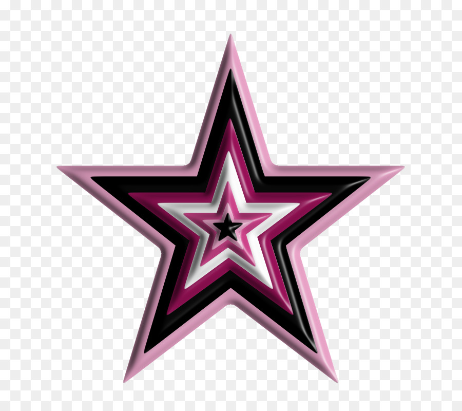 Estrela Colorida，Forma PNG