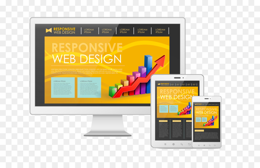 Responsive Web Design，Web Design PNG