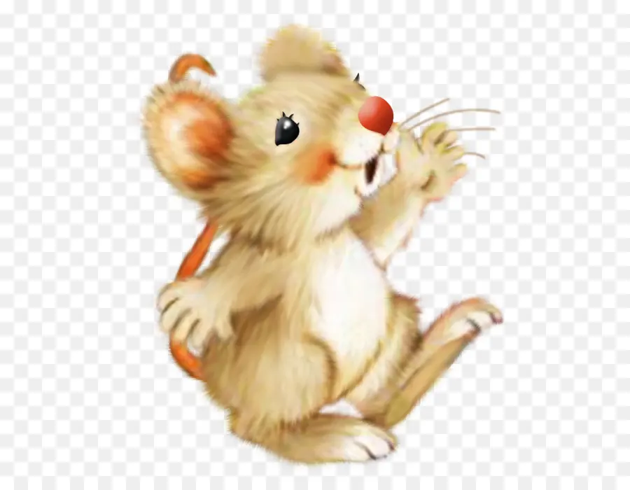 Rato Fofo，Desenho Animado PNG