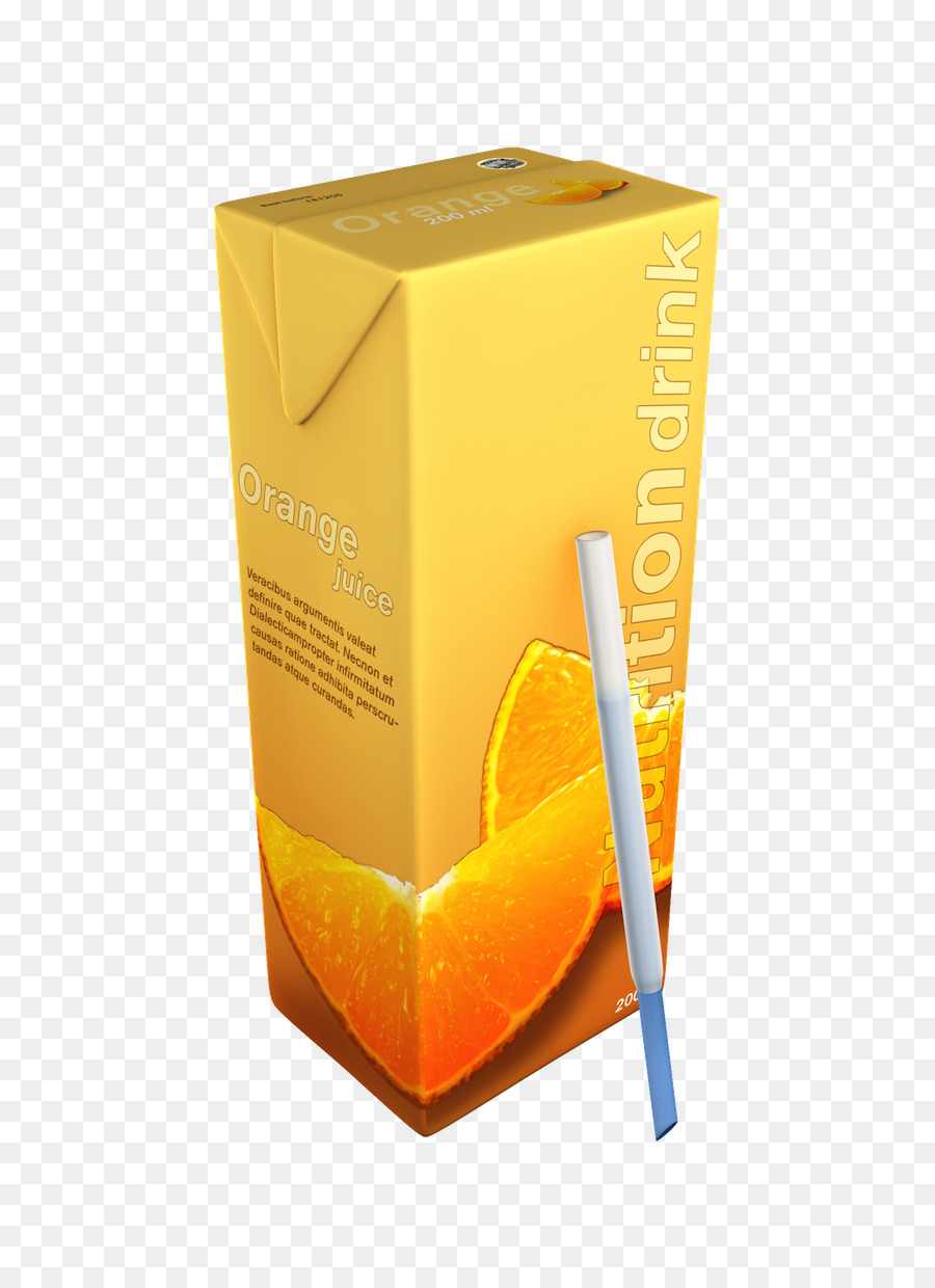 Caixa De Suco De Laranja，Caixa PNG