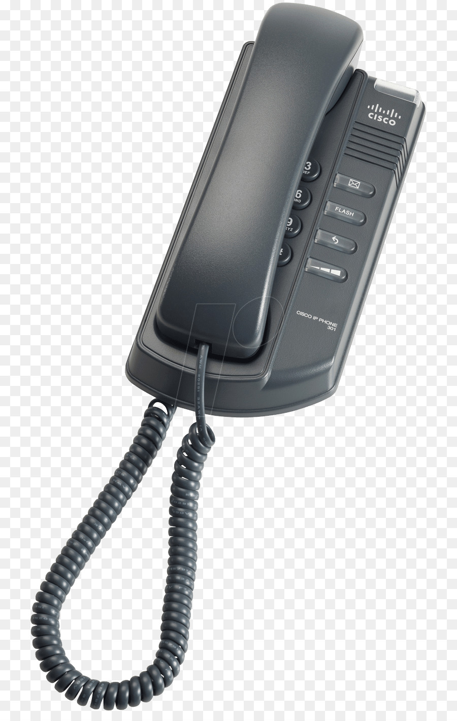 Telefone Voip，Cisco Spa 301 PNG