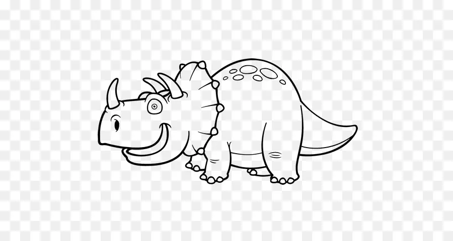 Triceratops，Dinossauro PNG