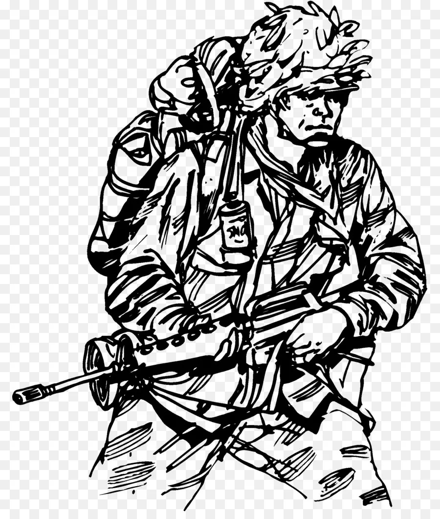 Desenho De Soldado，Soldado PNG