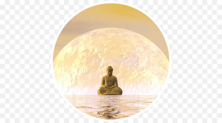 O Budismo，Buda Dourado PNG