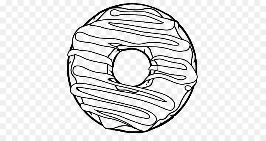 Donuts，Livro De Colorir PNG